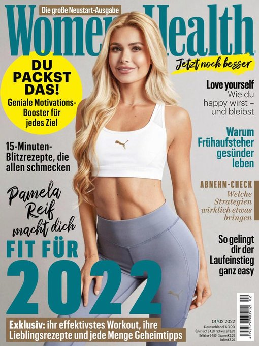 Cover image for Women’s Health Deutschland: Feb 01 2022
